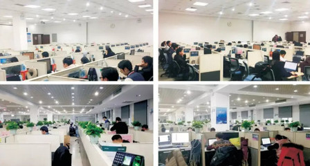 热烈欢迎河南省商务厅服贸处处长王苏一行莅临云和数据检查指导工作