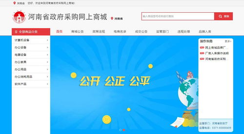 平顶山市财政局市级政府采购网上商城入驻电商接口对接流程公布